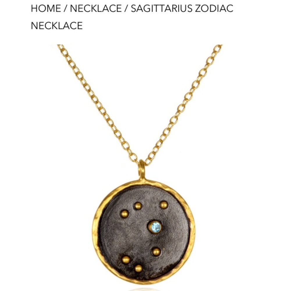 New Sagittarius zodiac necklace